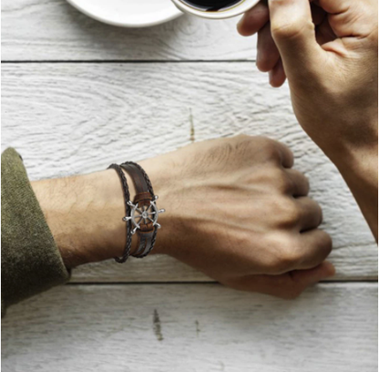 Schiffssteuerrad Armband