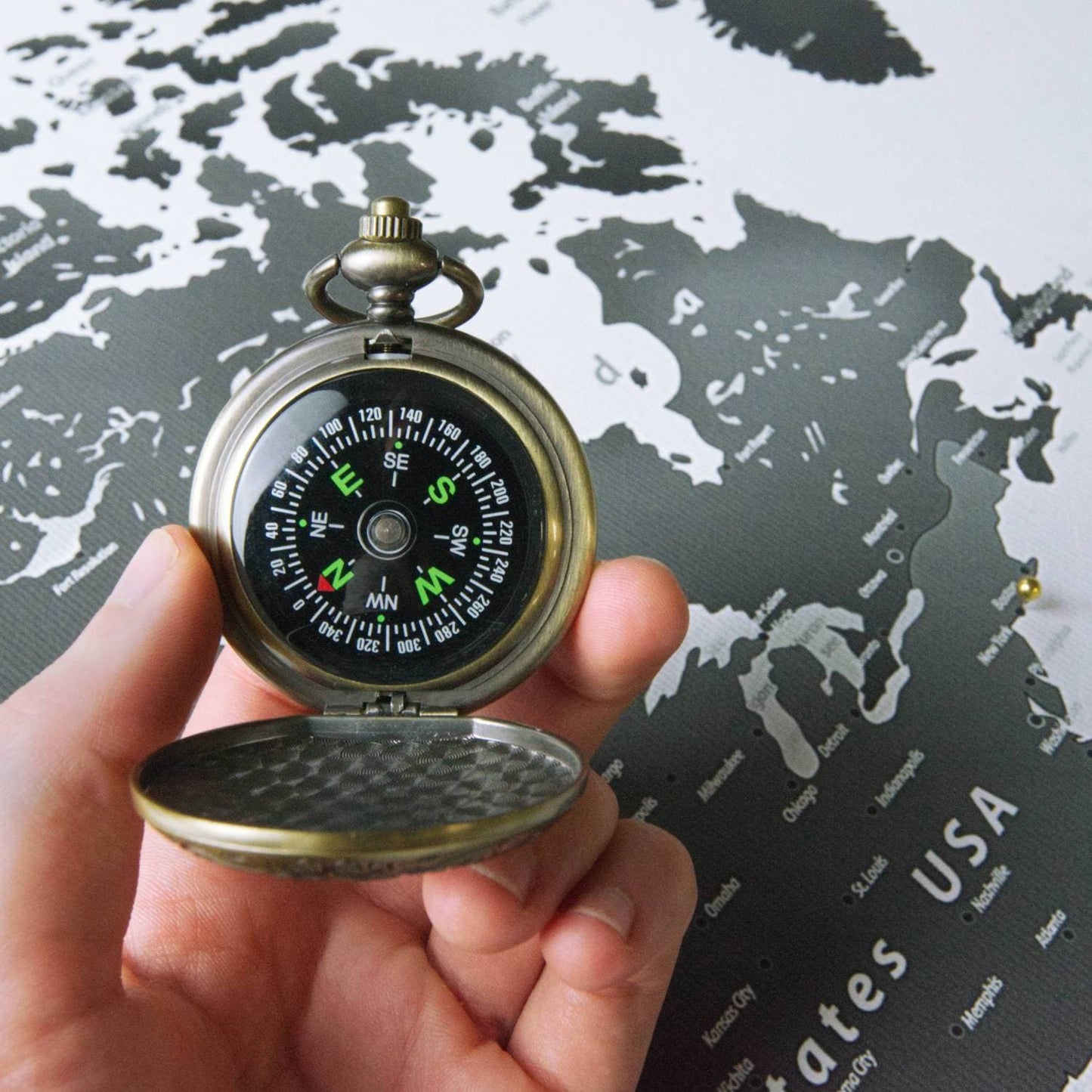 Taschenkompass New York